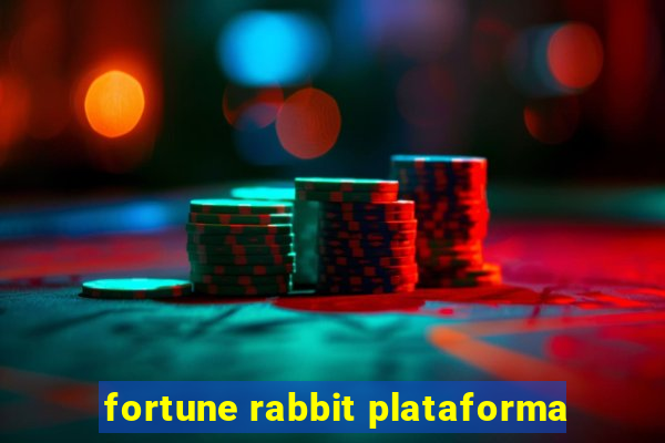 fortune rabbit plataforma